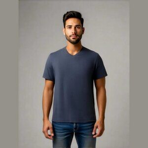 Tommy Bahama navy blue top size Large